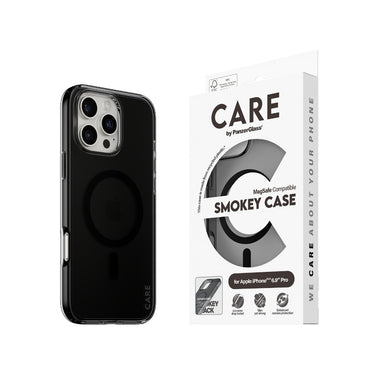 PanzerGlass CARE Flgship MagaSafe Case for iPhone 16 Pro Max - Smokey
